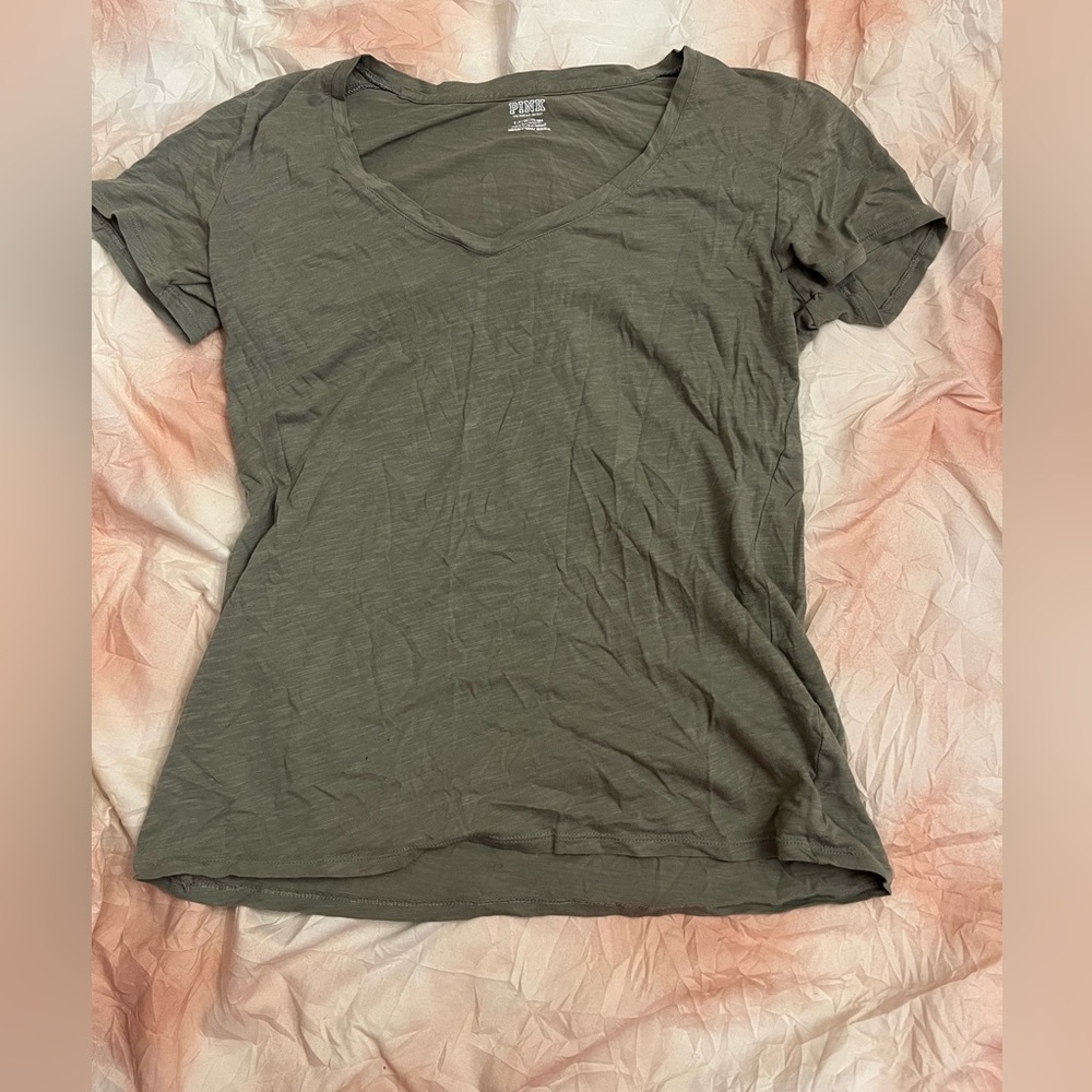 Green Victoria secret t-shirt